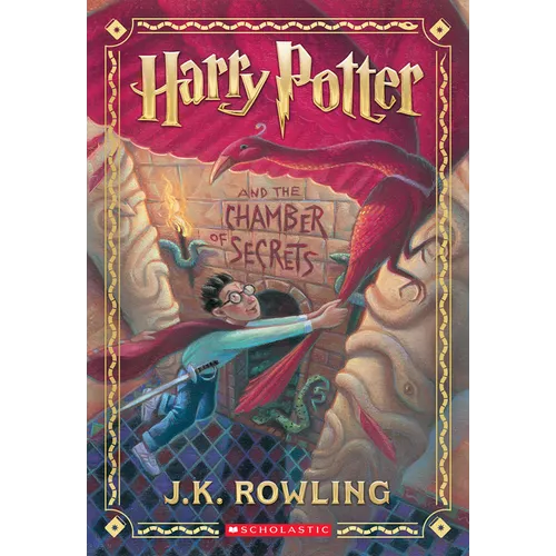 Harry Potter Paperback Book - Harry Potter and the Chamber of Secrets