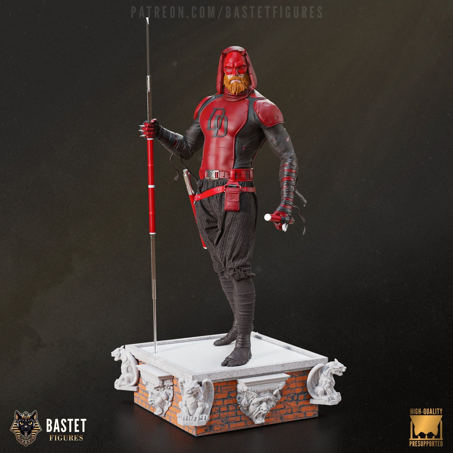 Marvel Comics Statue - Daredevil (1:8 Scale & Bust)