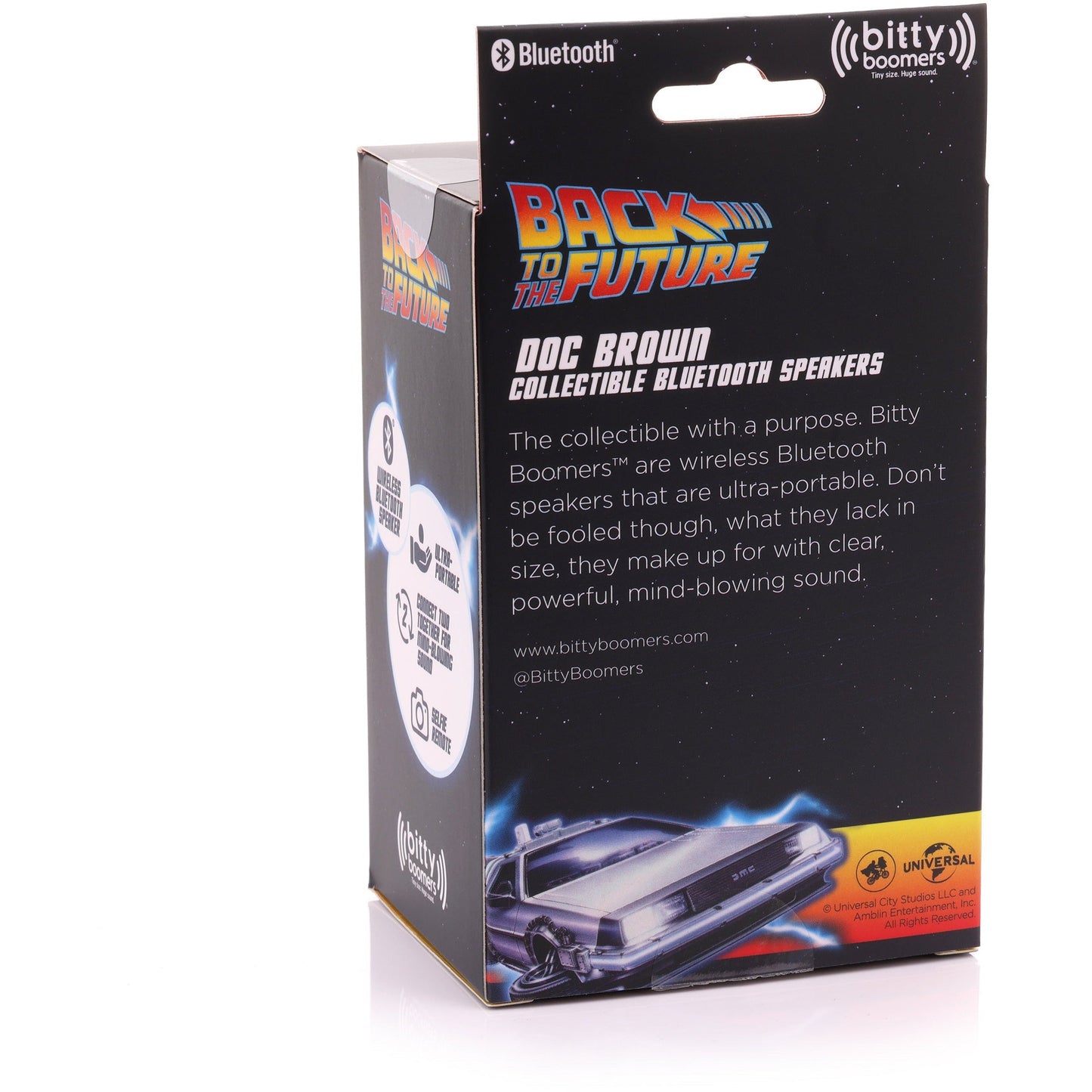 Back to the Future Universal Doc Brown Bitty Boomer Bluetooth Speaker