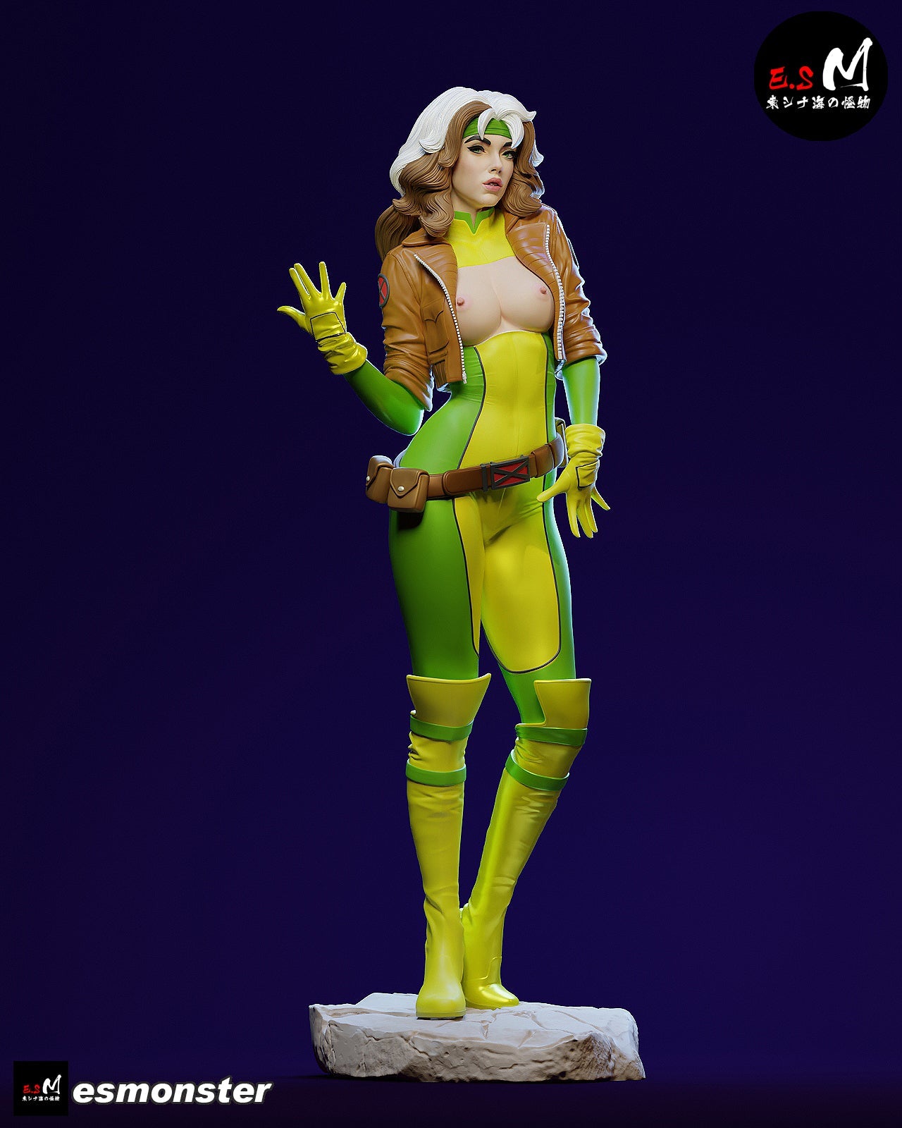 Marvel Comics Statue - Rogue (1:6 Scale, NSFW)
