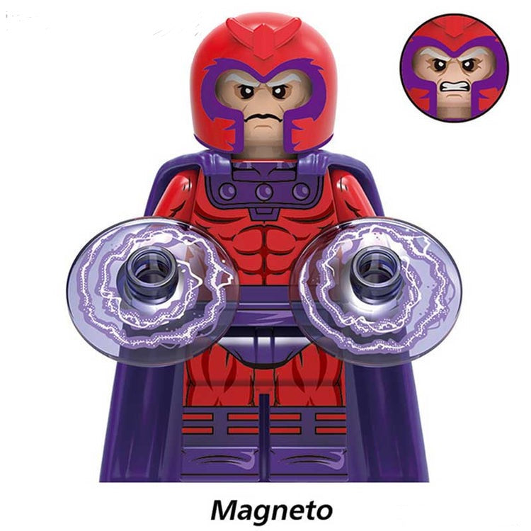 Marvel Lego Custom Minifigure - Magneto