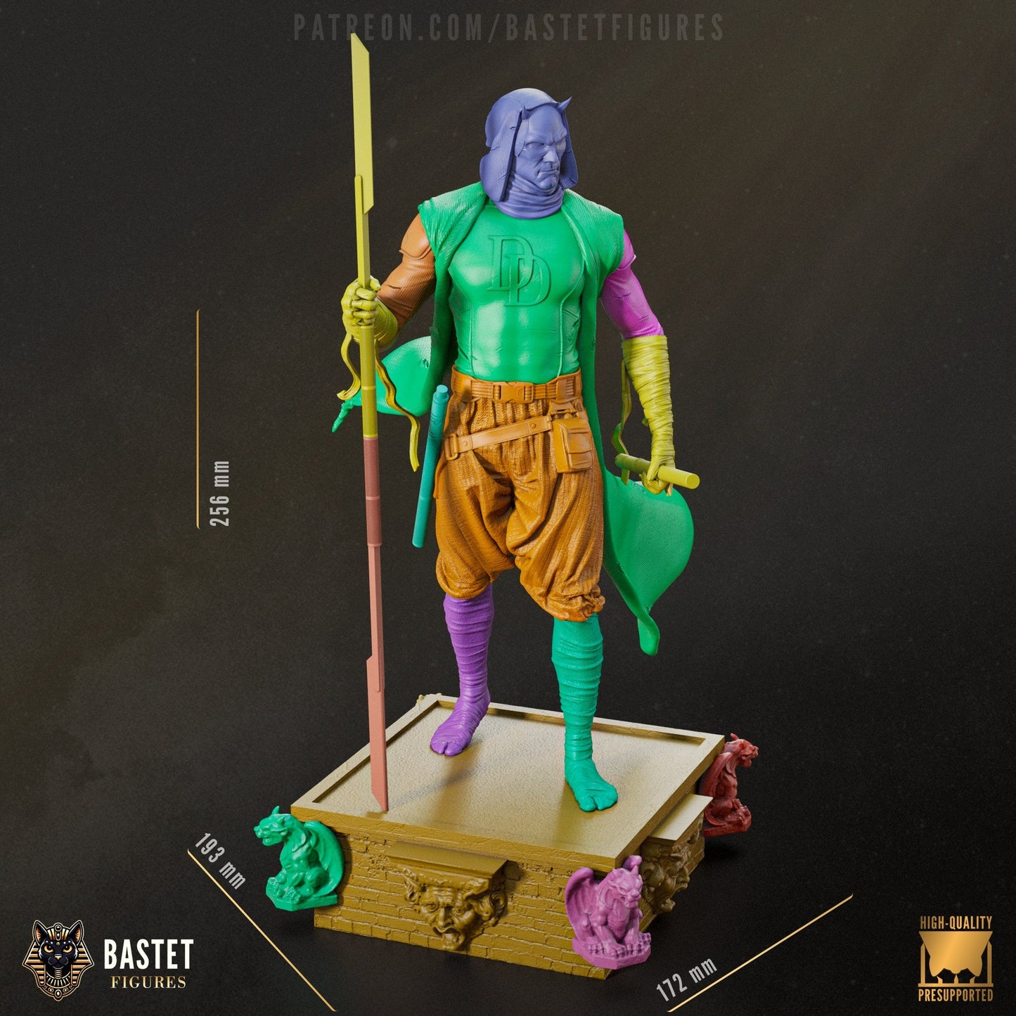 Marvel Comics Statue - Daredevil (1:8 Scale & Bust)