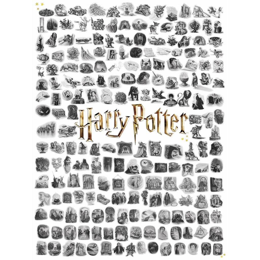 Harry Potter Puzzle - Chapter Art 1000 Piece Jigsaw Puzzle NYPC