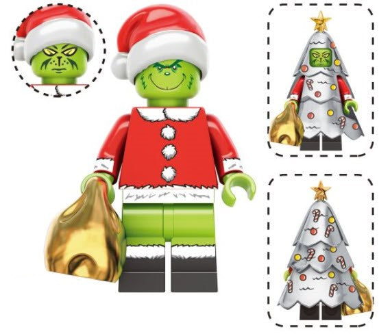 Movies Lego Custom Minifigure - The Grinch