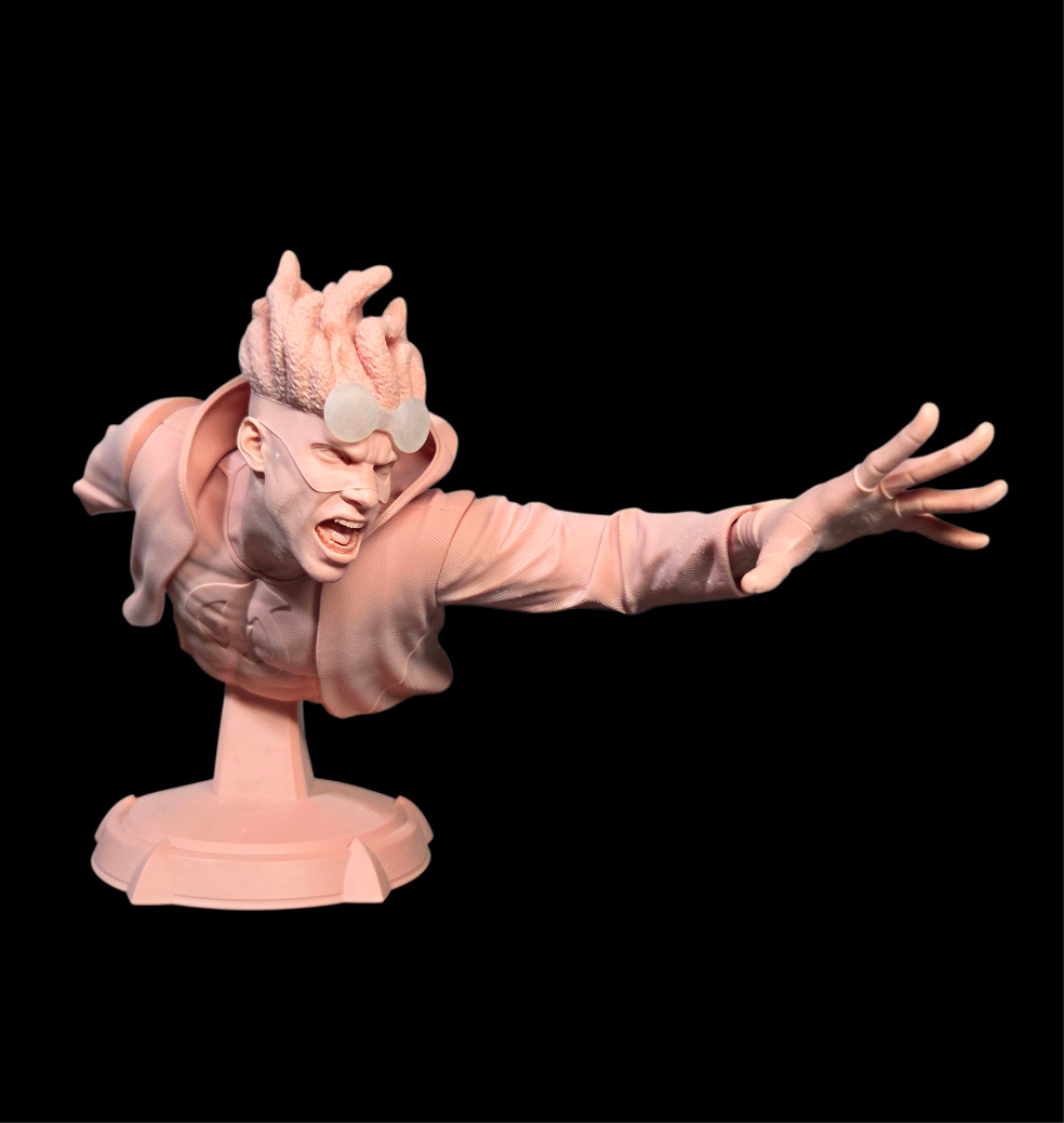 DC Comics Statue - Static Shock (1:6 Scale & Bust)