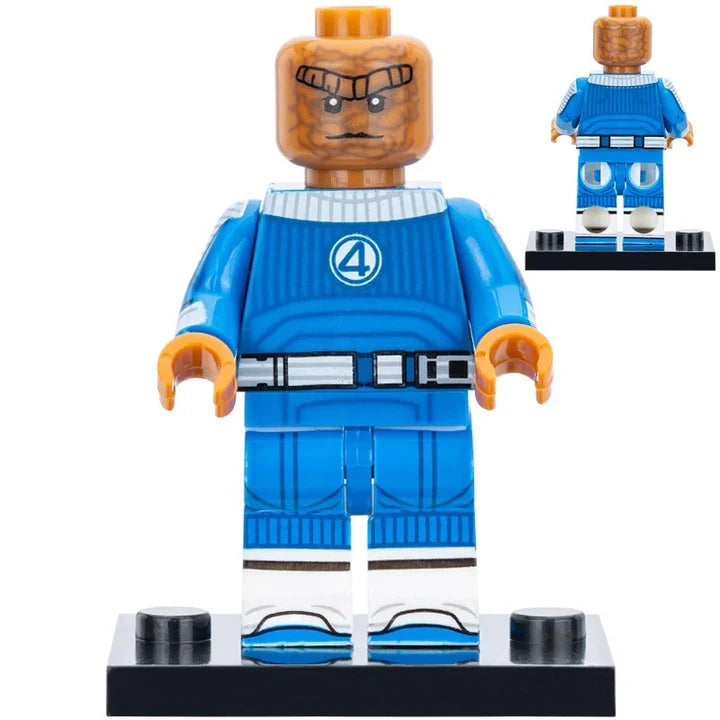 Marvel Lego Custom Minifigure - Fantastic Four Ben Grimm Thing 5