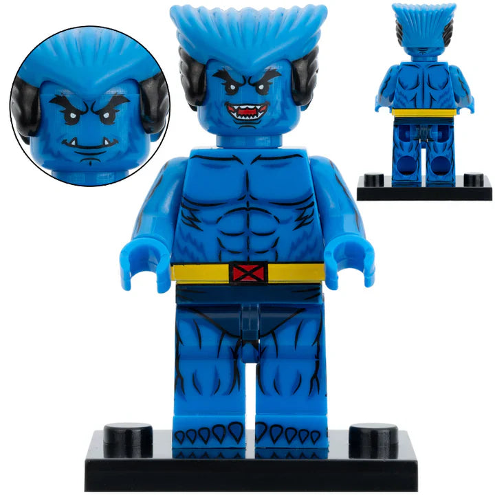 Marvel Lego Custom Minifigure - Beast