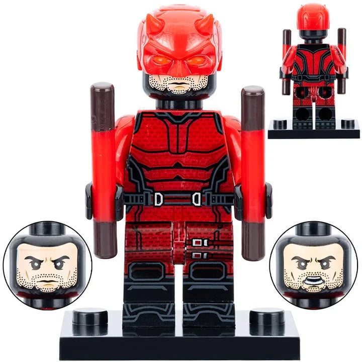 Marvel Lego Custom Minifigure - Daredevil (Born Again)