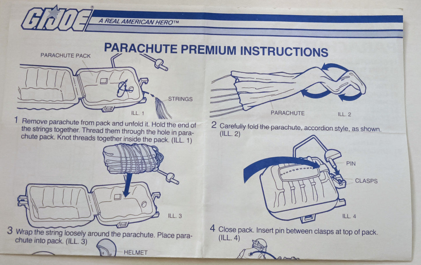 G.I. Joe Battlefield Accessory - Parachute Pack