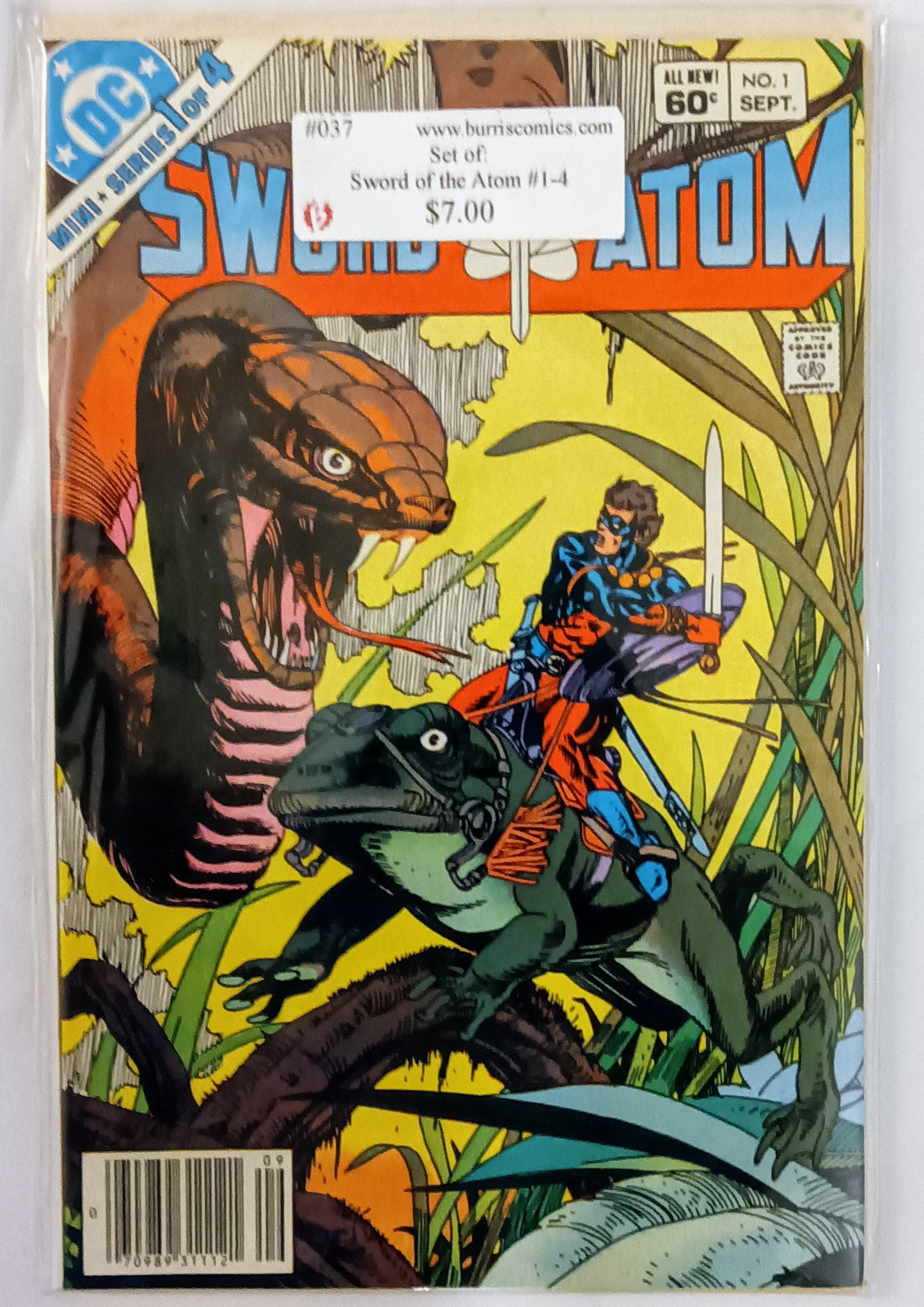 Comic Book Set: Sword of the Atom #1-4, DC Comics