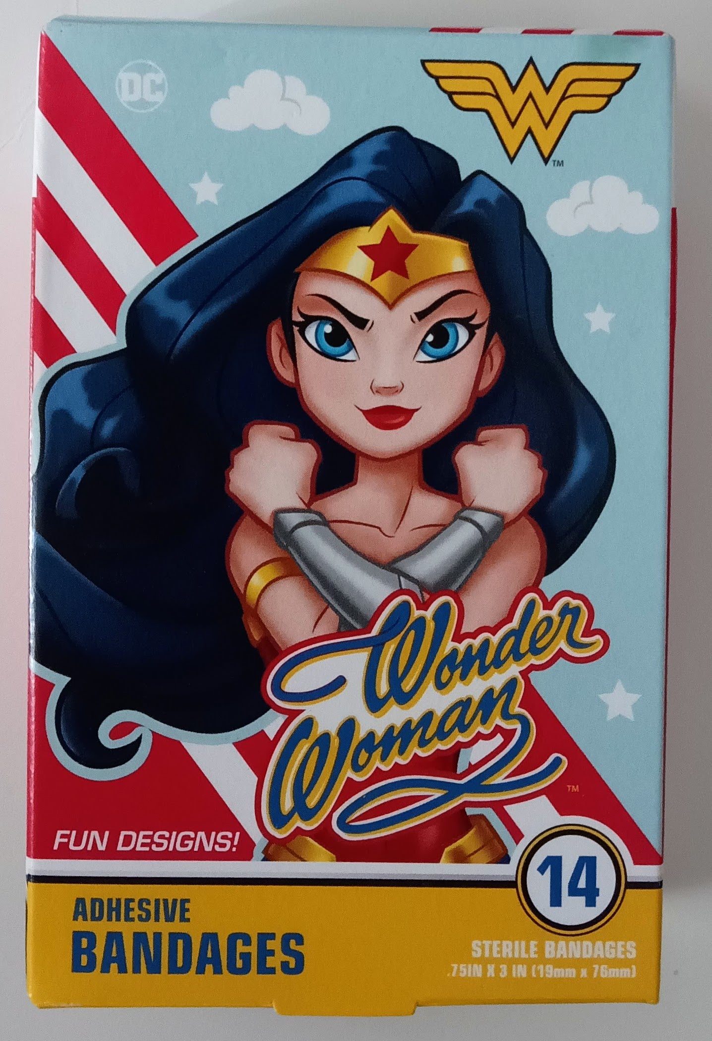DC Wonder Woman Adhesive Bandages