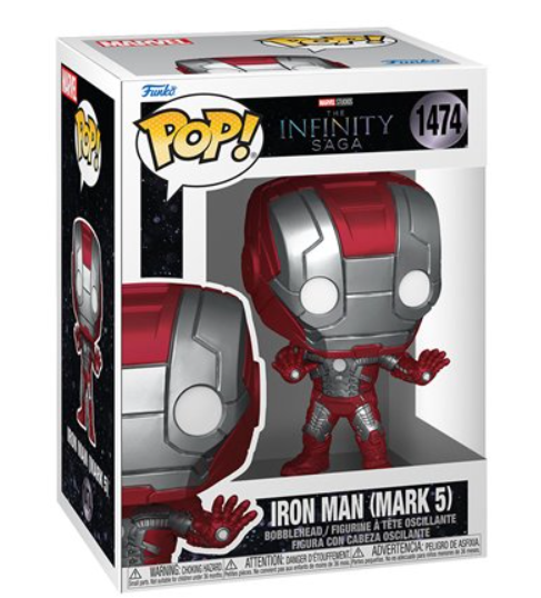 Marvel Funko Pop! - Iron Man (Mark 5)