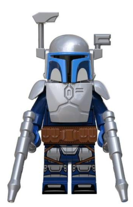 Star Wars Lego Custom Minifigure - Jango Fett 2