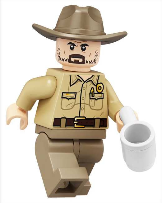 TV Lego Custom Minifigure - Chief Jim Hopper Stranger Things