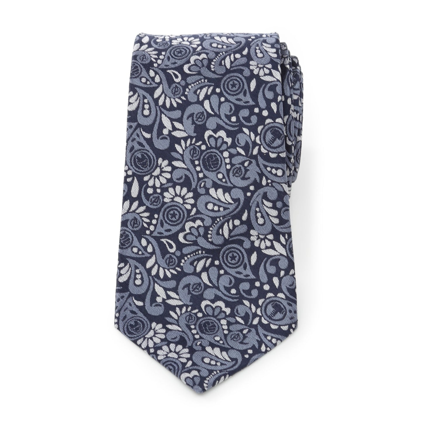 Marvel Avengers Paisley Icons Navy Men's Tie