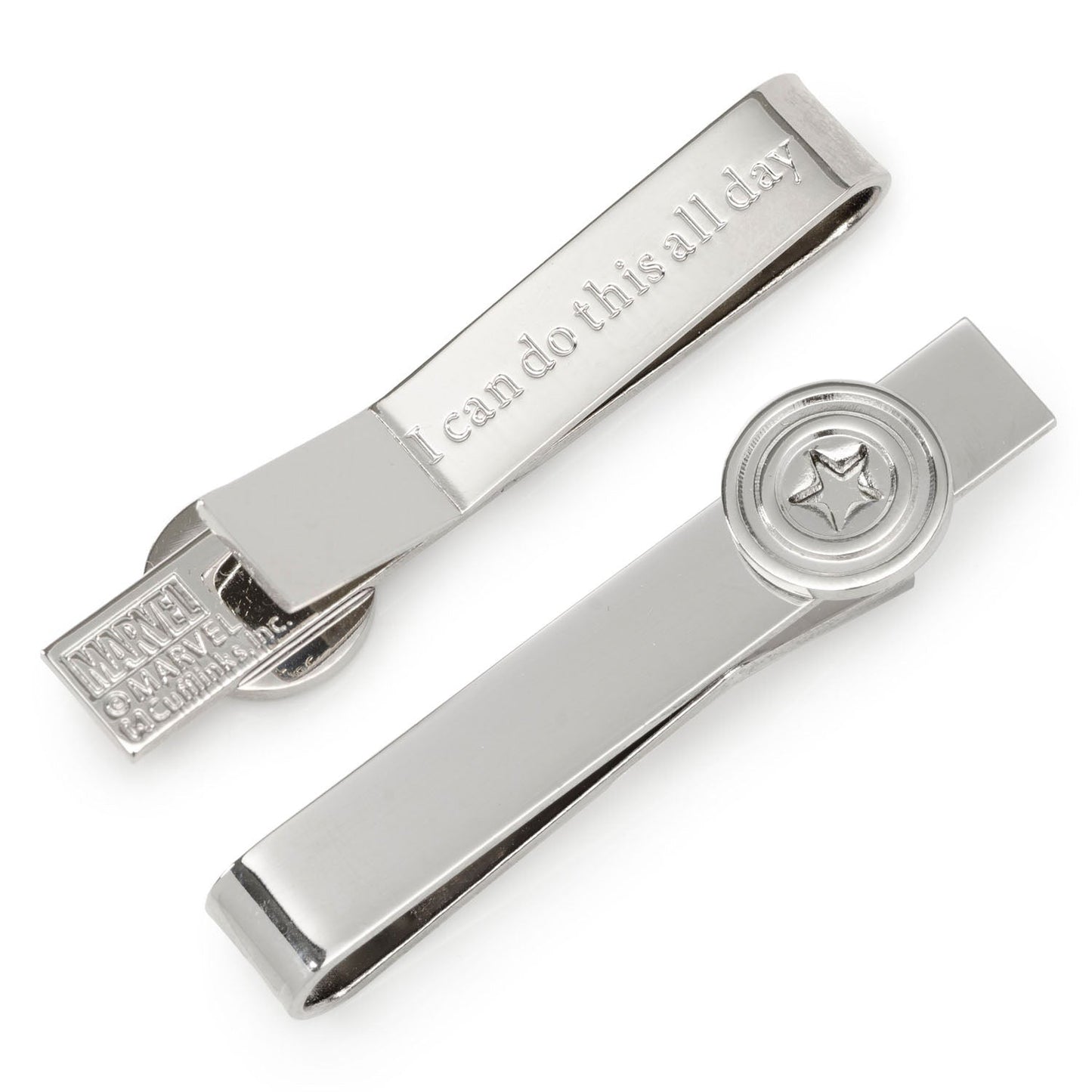 Marvel Captain America Hidden Message Tie Bar