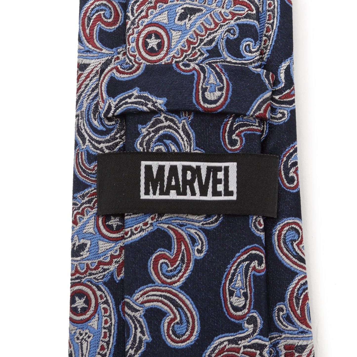Marvel Captain America Paisley Men's Tie