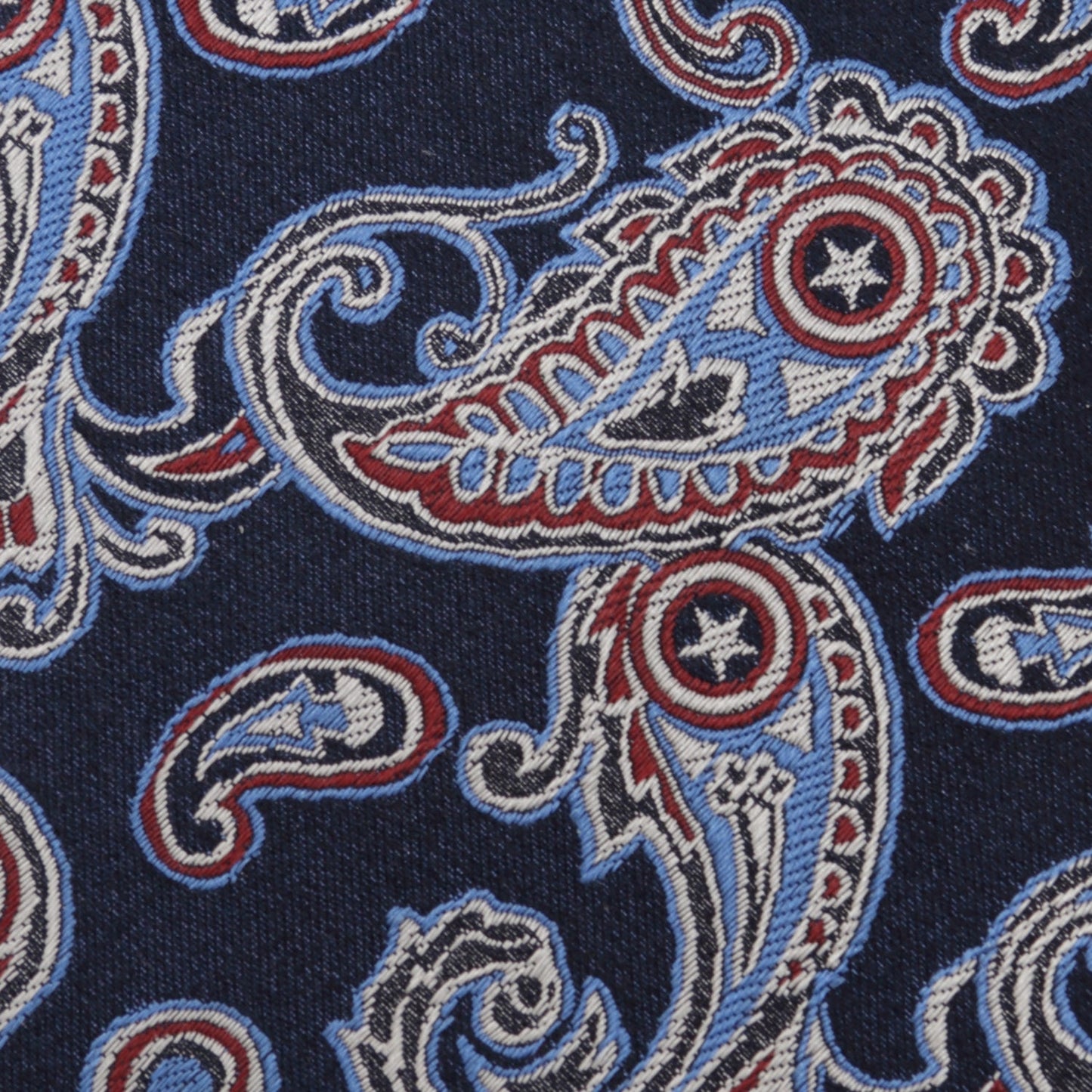 Marvel Captain America Paisley Men's Tie