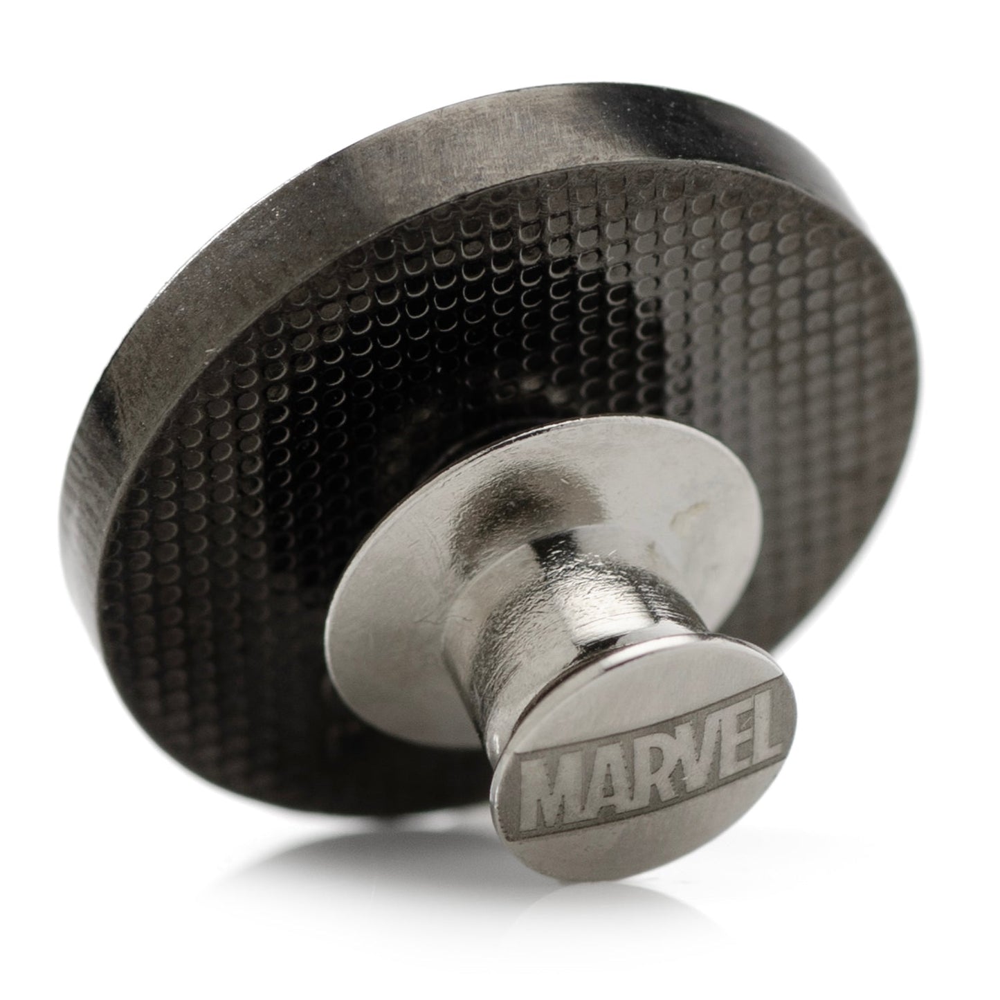 Marvel Daredevil Men’s Black Tie and Embossed Logo Lapel Pin Gift Set