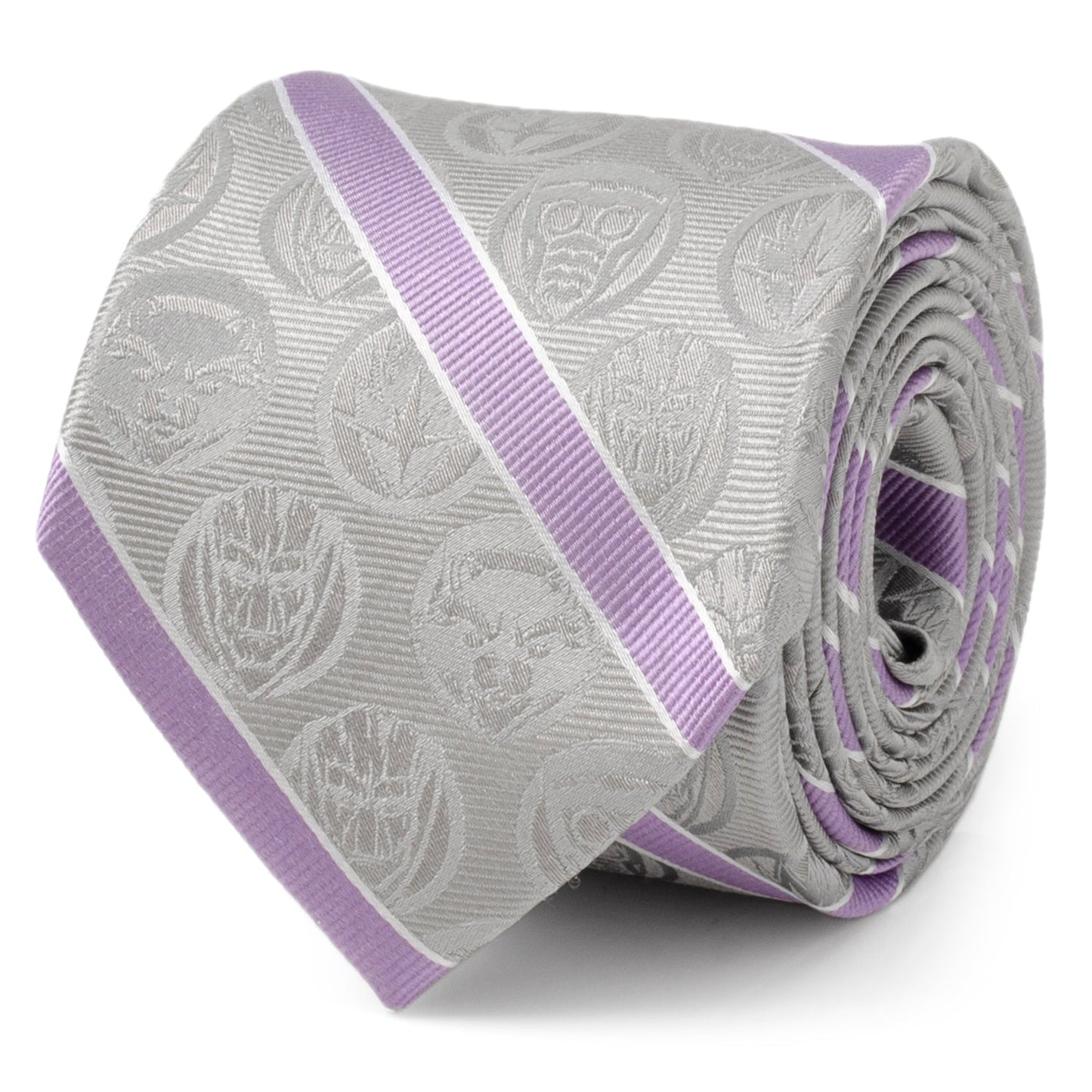 Marvel Guardians of the Galaxy Gray Stripe Tie