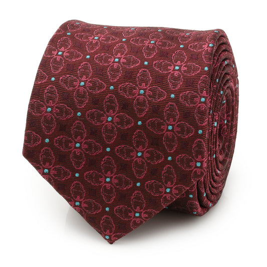 Marvel Iron Man Burgundy Multi Men's Tie