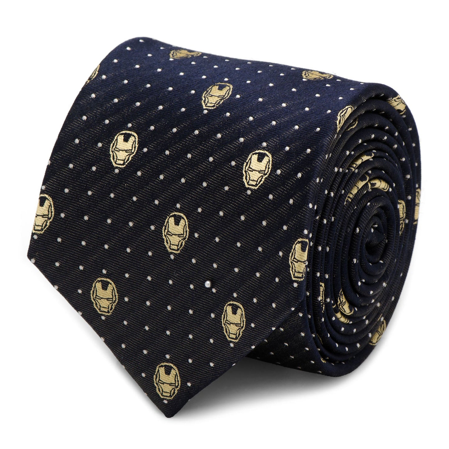 Marvel Iron Man Gray Dot Tie
