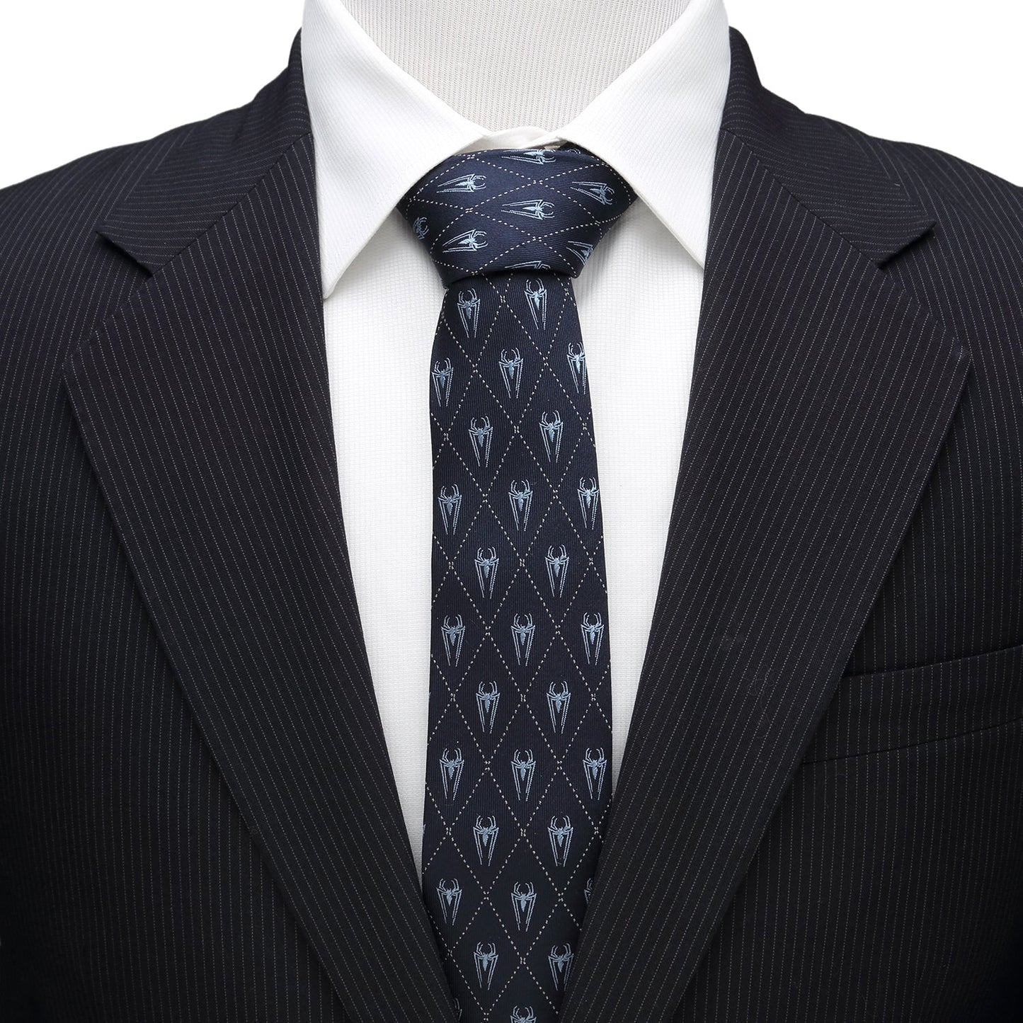 Marvel Spider-Man Diamond Navy Men's Tie