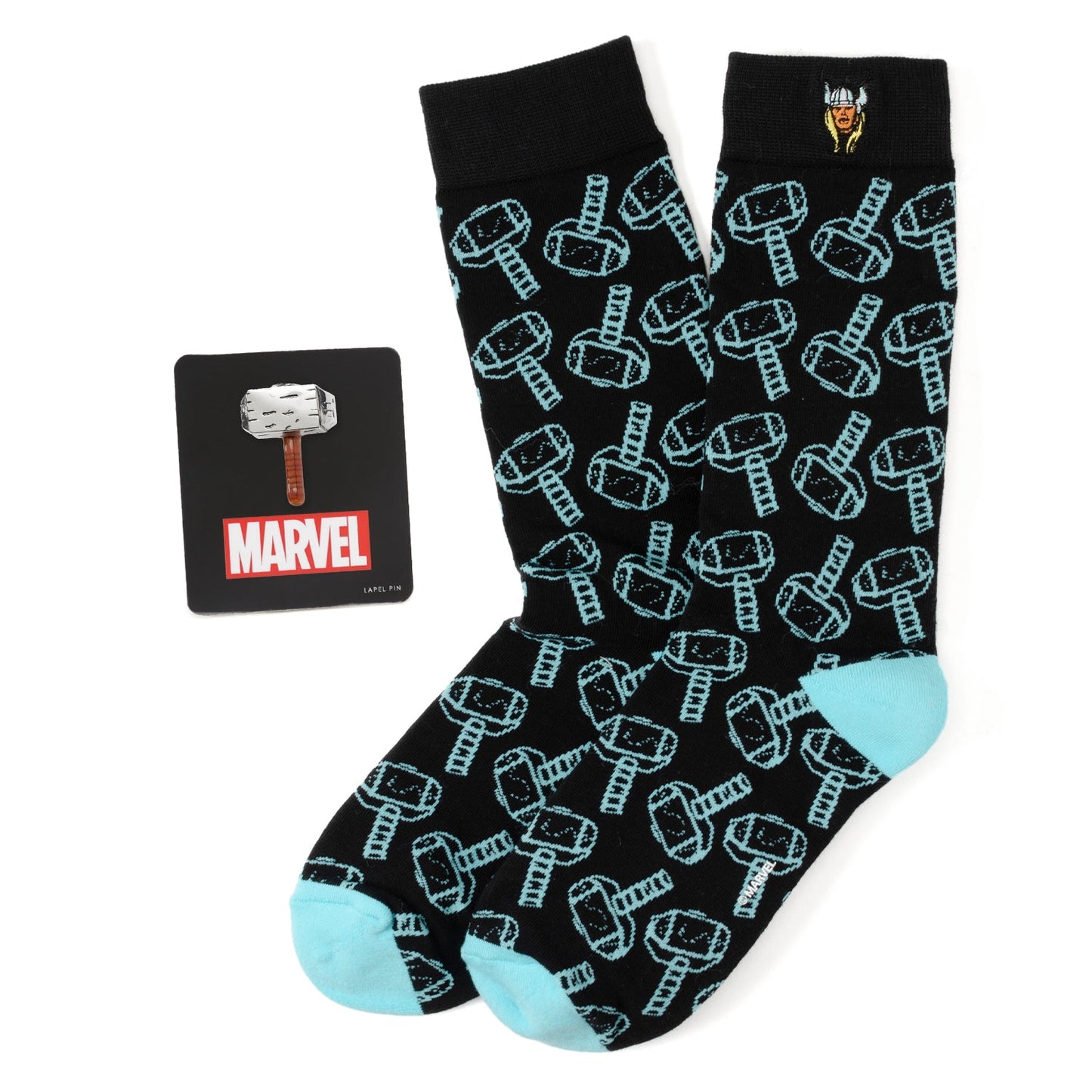 Marvel Thor Pattern Blue and Black Gift Set