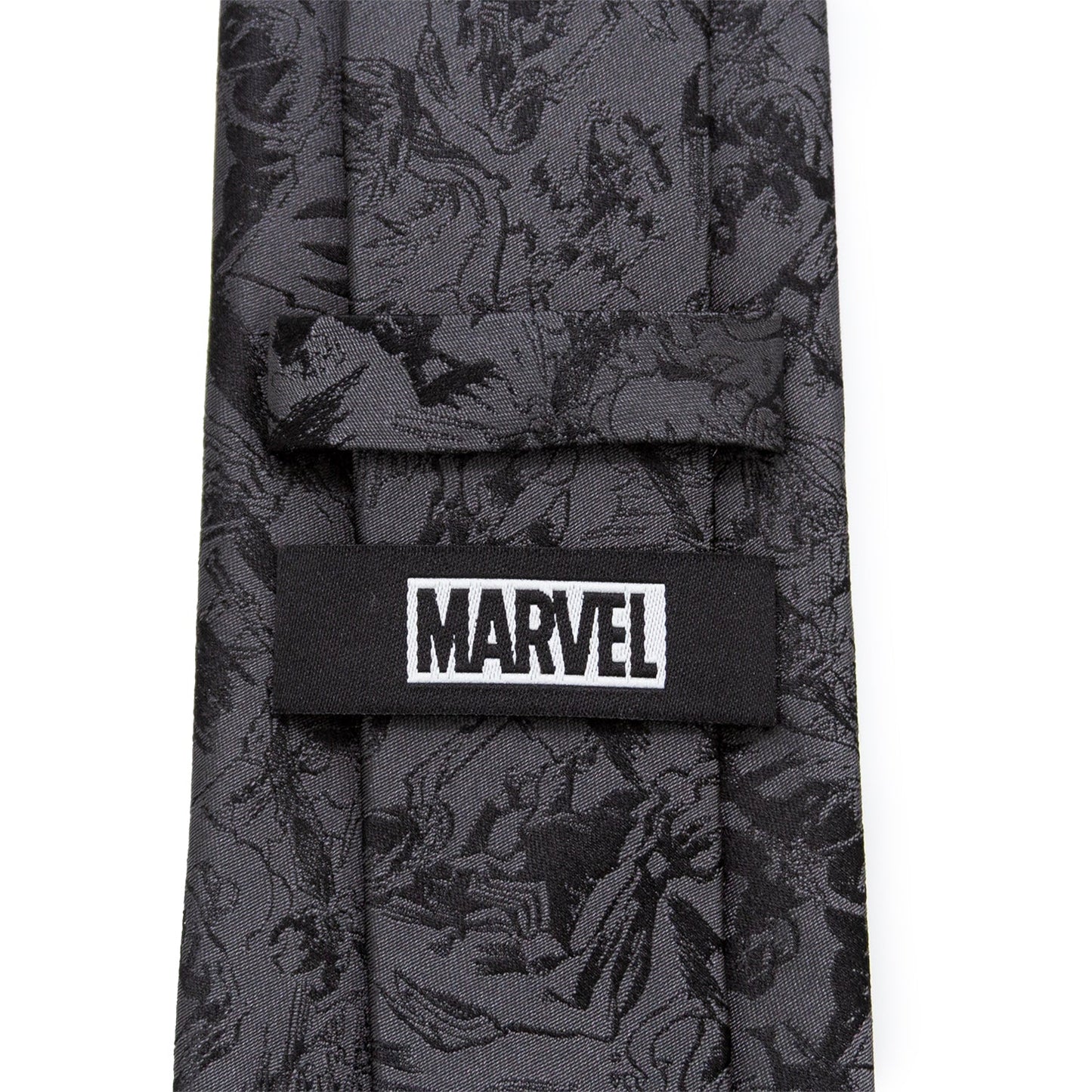 Marvel Venom Dark Gray Action Men's Tie