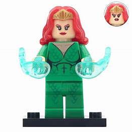 DC Lego Custom Minifigure - Mera - Green