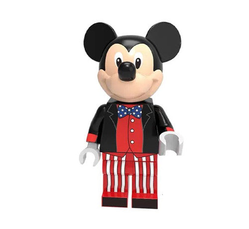 Disney Lego Custom Minifigure - Mickey Mouse (Patriotic)