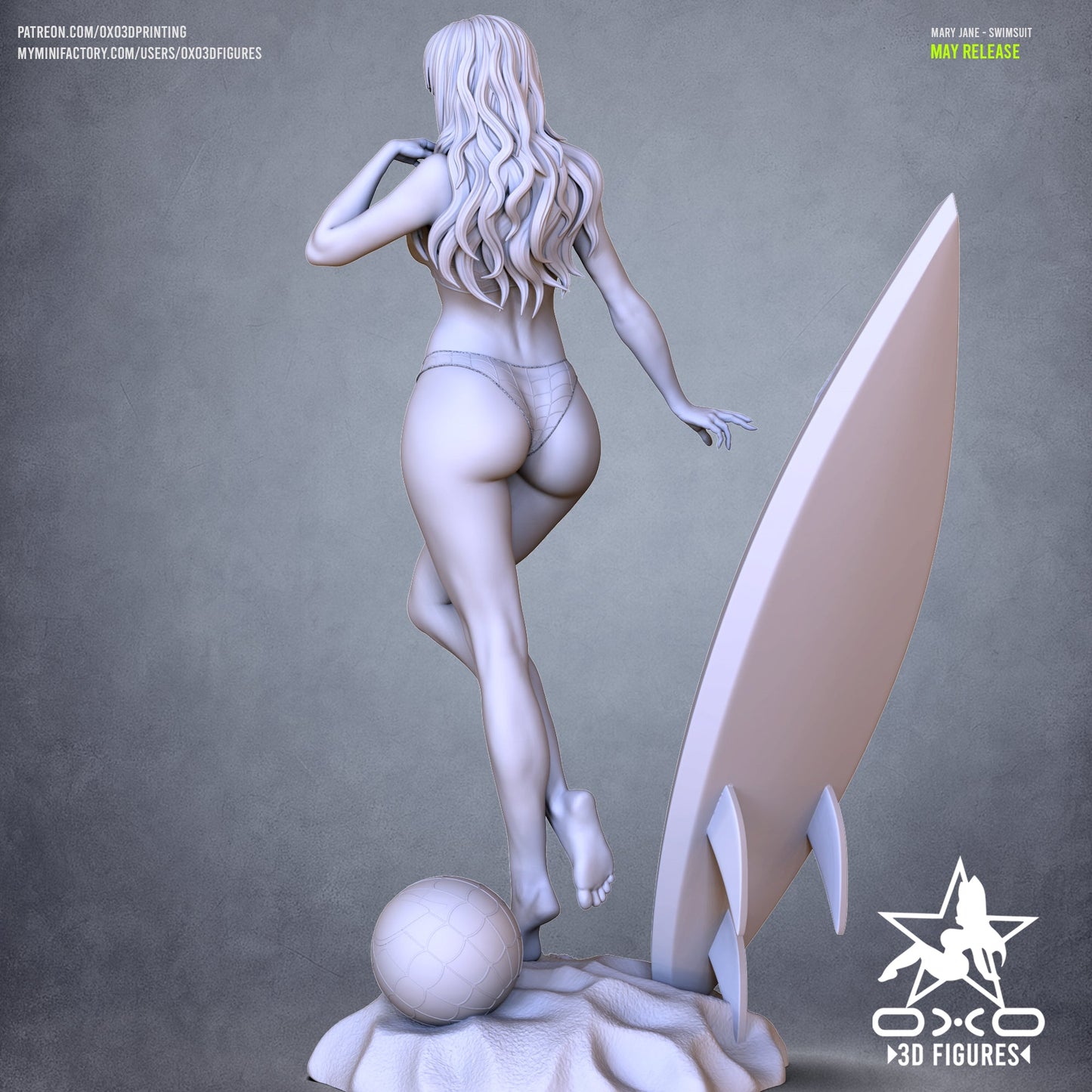Marvel Comics Statue - Mary Jane Swimsuit Edition (1:10 Scale, NSFW)