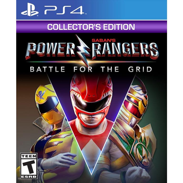Power Rangers Video Game - Battle for the Grid Collectors Edition (Playstation 4)