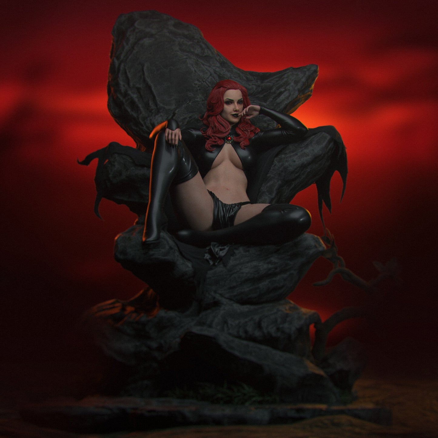 Marvel Comics Statue - Madelyne Pryor (1:6, 1:9 Scale & Bust, NSFW)