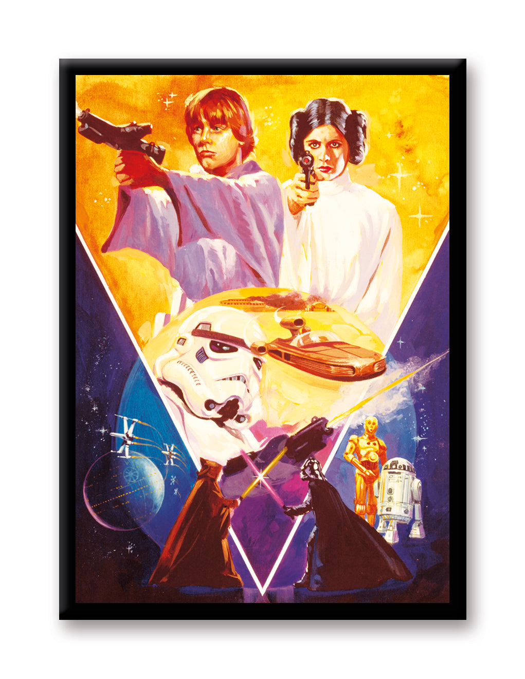 Star Wars Flat Magnet - A New Hope