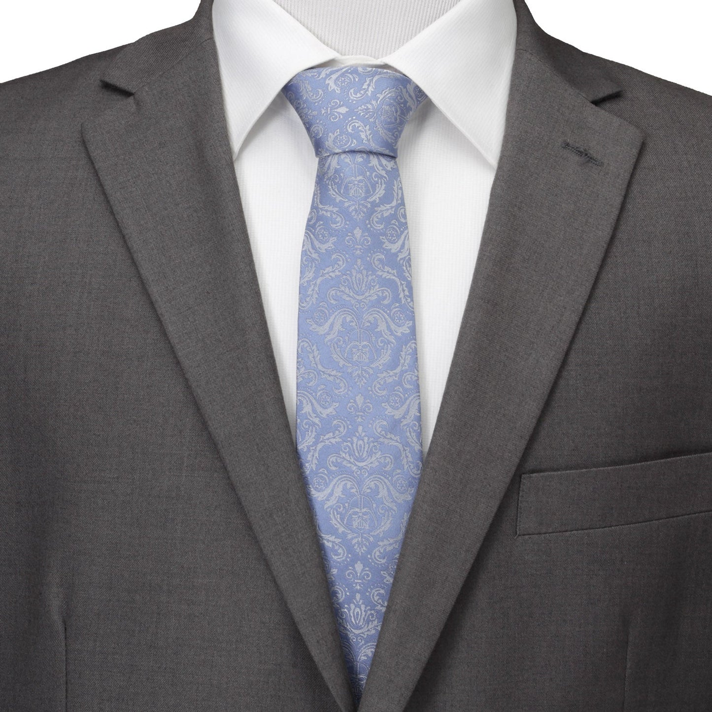 Star Wars Darth Vader Blue Damask Tie