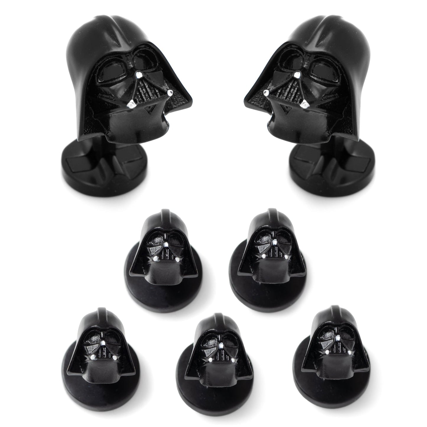 Star Wars Darth Vader 3D Cufflinks and 5-Stud Set