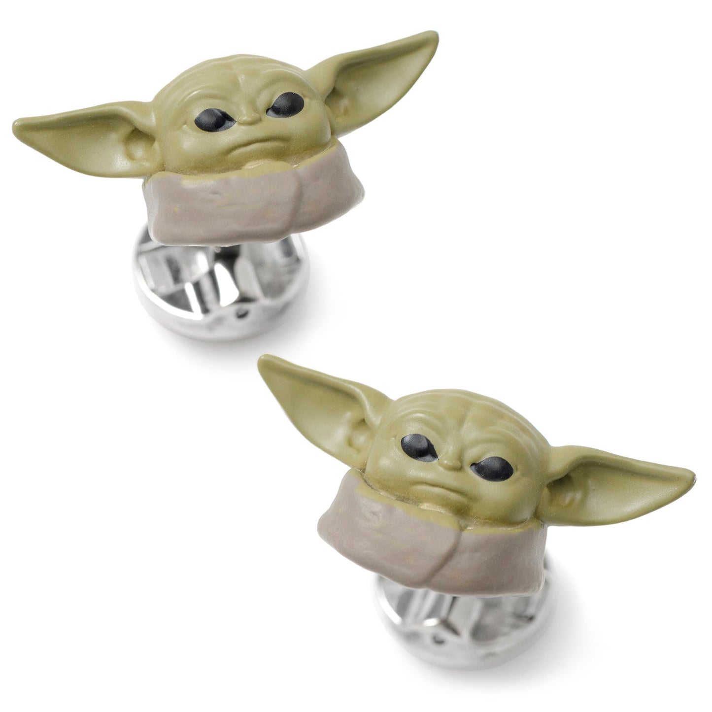 Star Wars Grogu 3D Cufflinks and 5-Stud Set