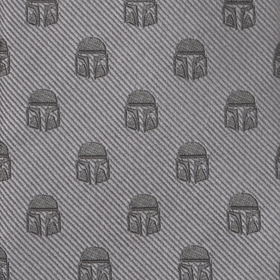 Star Wars Mandalorian Gray Tie