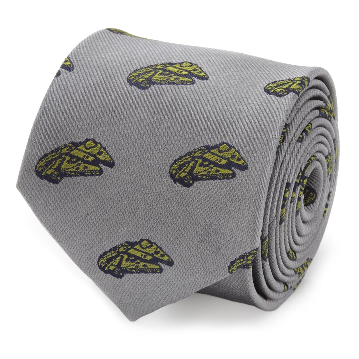 Star Wars Millennium Falcon and TIE Fighter Gray Tie