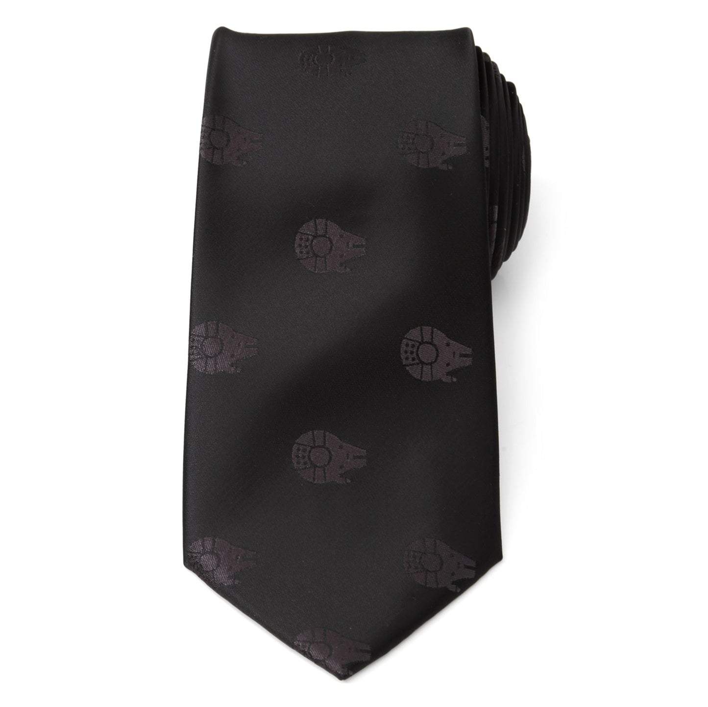 Star Wars Millennium Falcon Black Tonal Tie