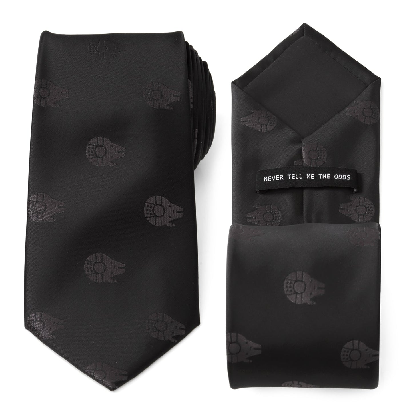 Star Wars Millennium Falcon Black Tonal Tie