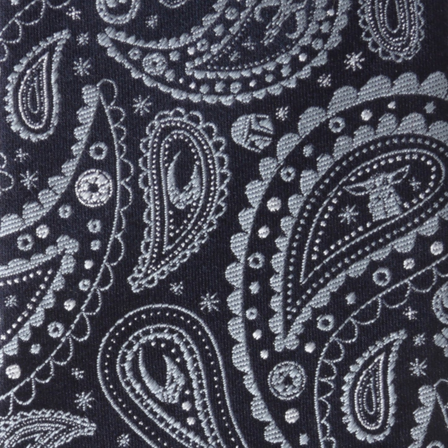 Star Wars Mandalorian Blue Paisley Tie