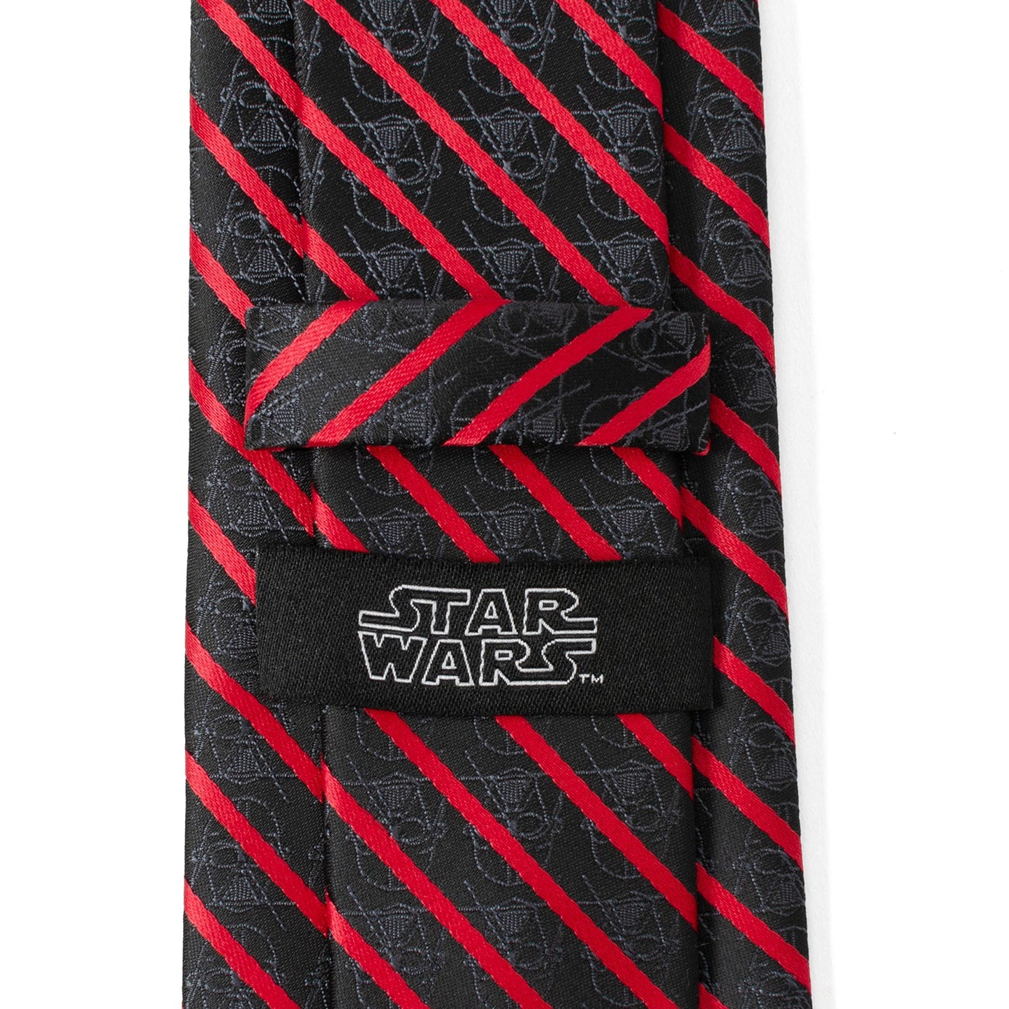 Star Wars Darth Vader Red and Black Striped Tie