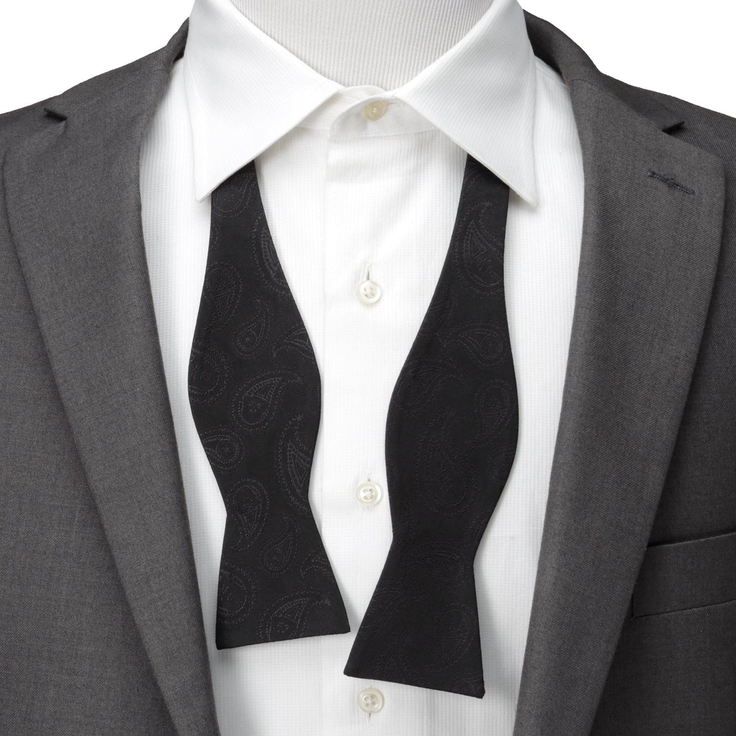 Star Wars Darth Vader Black Paisley Bow Tie