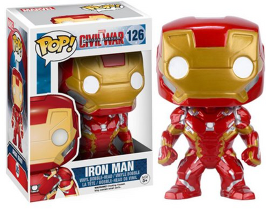 Marvel Funko Pop! - Iron Man (Captain America: Civil War)