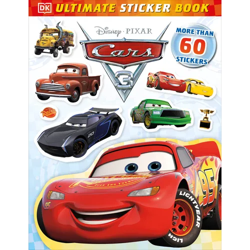 Disney Paperback - Ultimate Sticker Book: Disney Pixar Cars 3