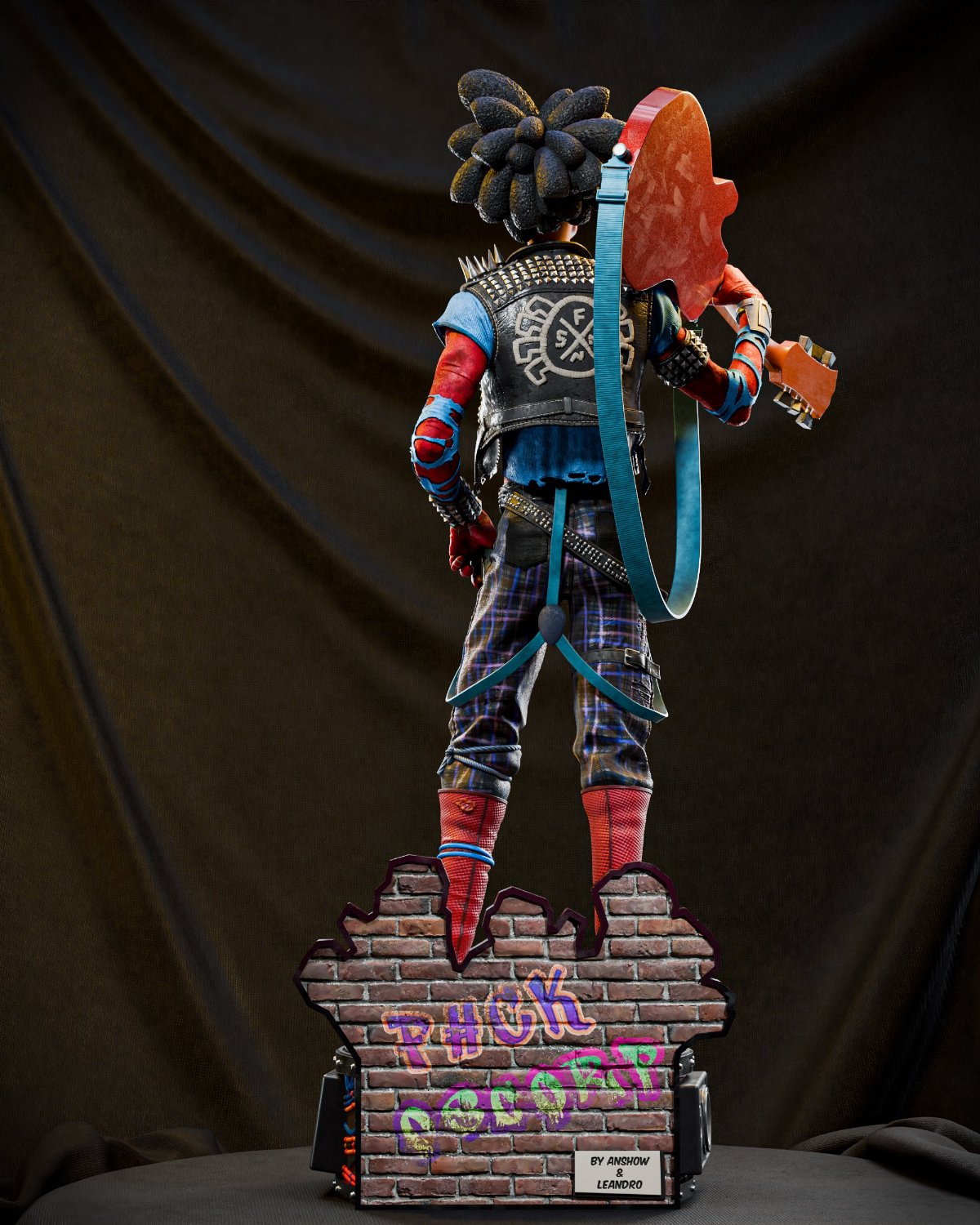 Marvel Comics Statue - Spider Punk (1:6 & 1:9 Scale & Bust)