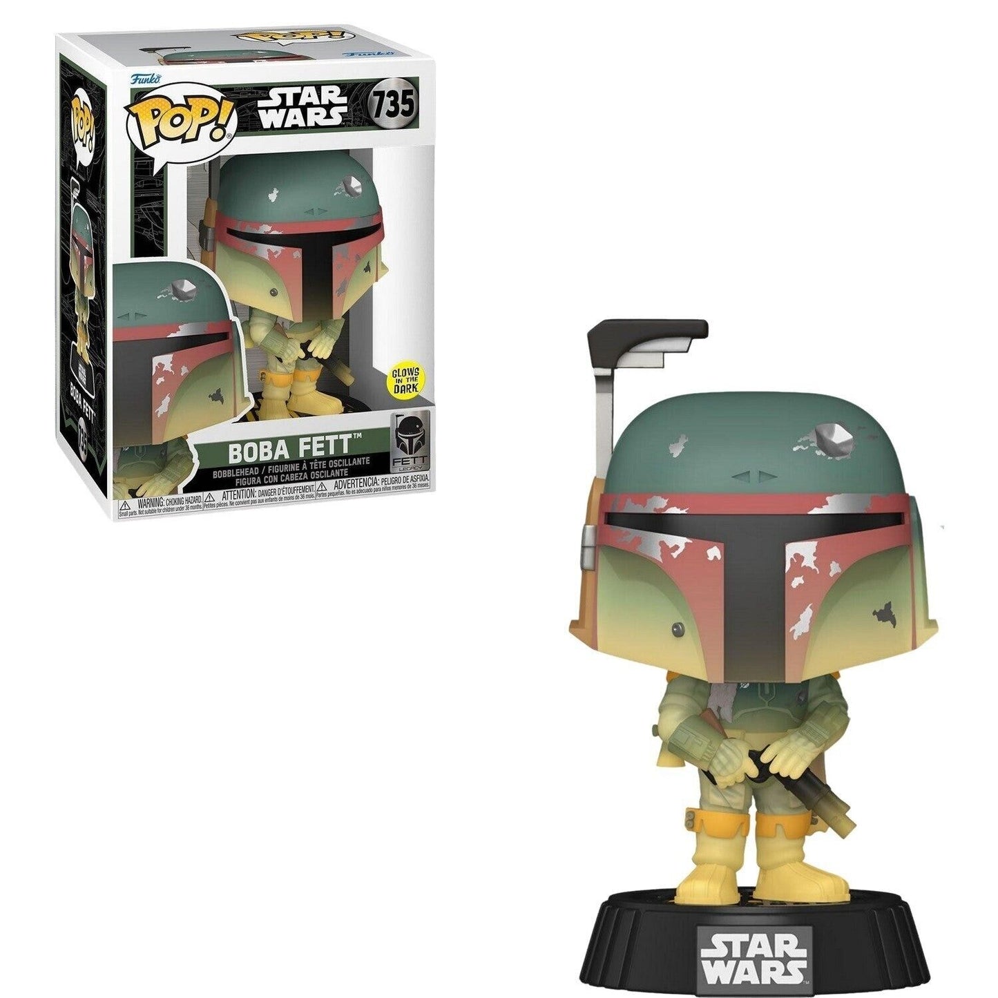 Star Wars Funko Pop! - Boba Fett (Glow-In-The-Dark)