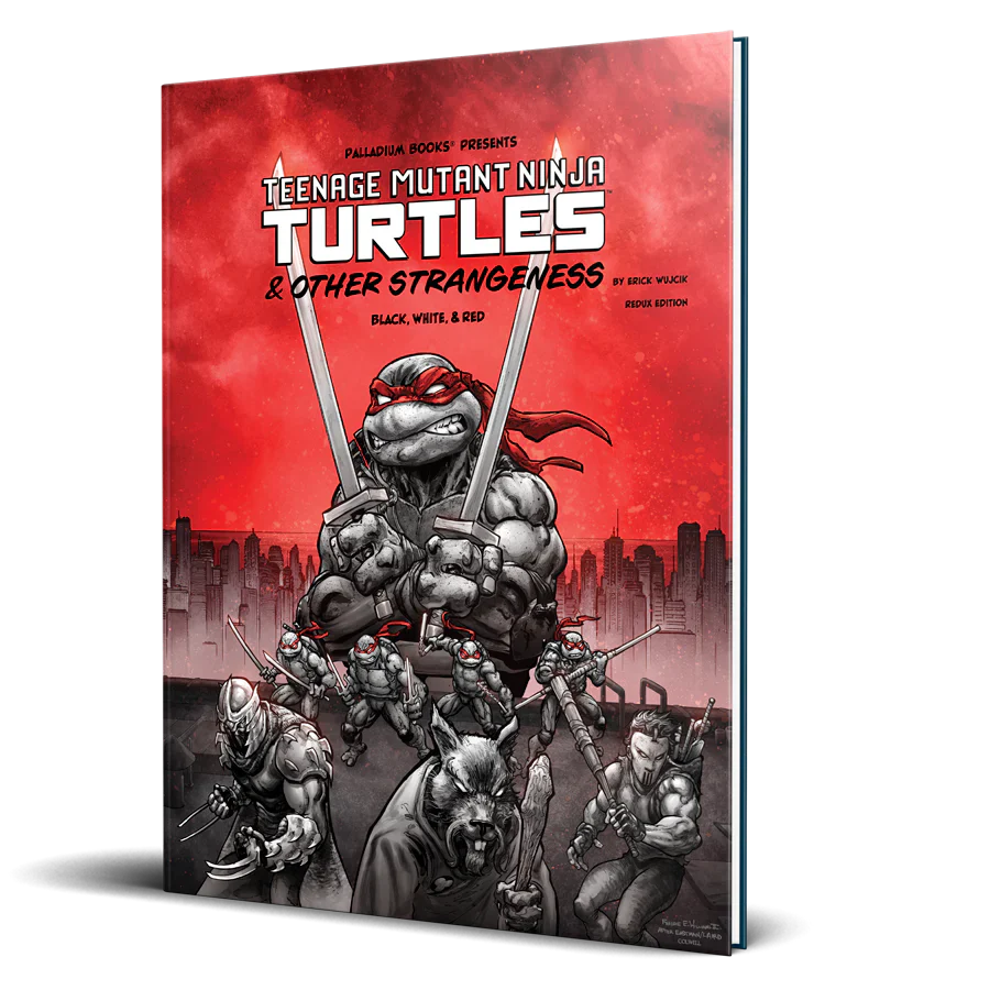 TMNT & Other Strangeness Black, White & Red Edition